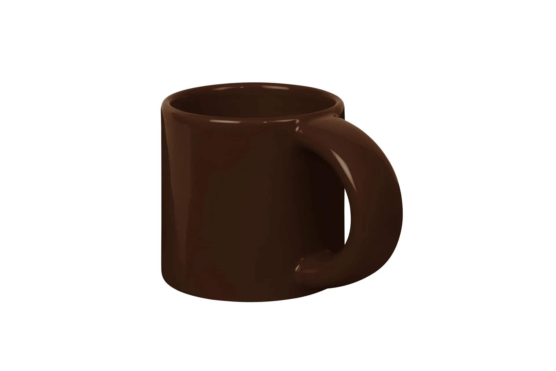 Bronto Tasse 30 cl 2er-Pack, Brown Hem