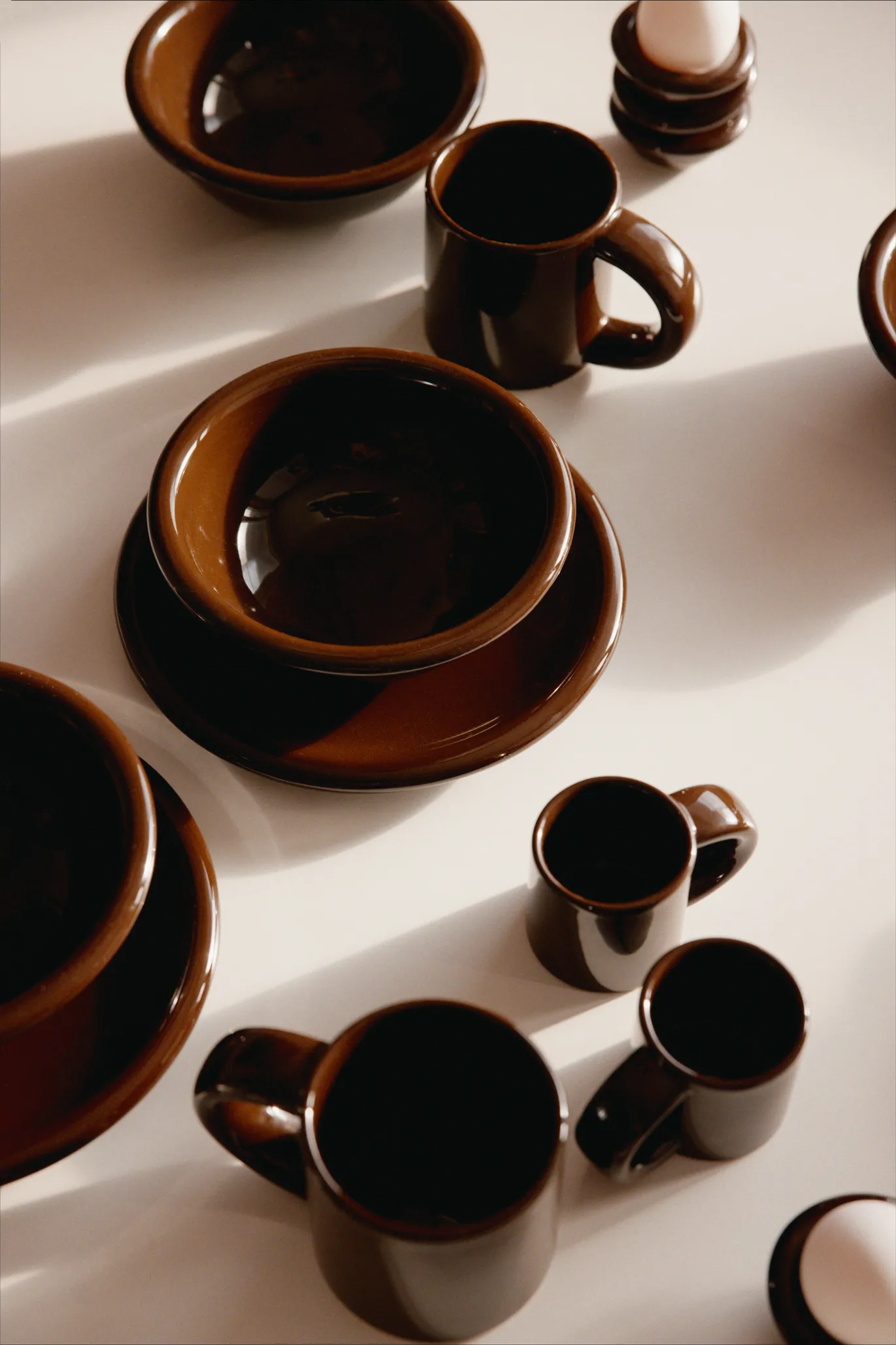 Bronto Tasse 30 cl 2er-Pack, Brown Hem