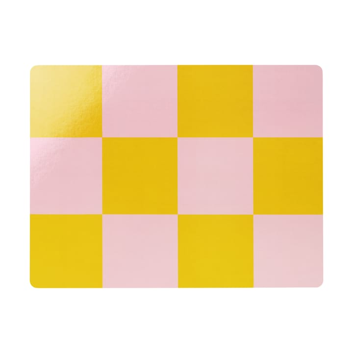Check Tischset 30x40 cm 2erer-Pack - Honey-pink - Hem