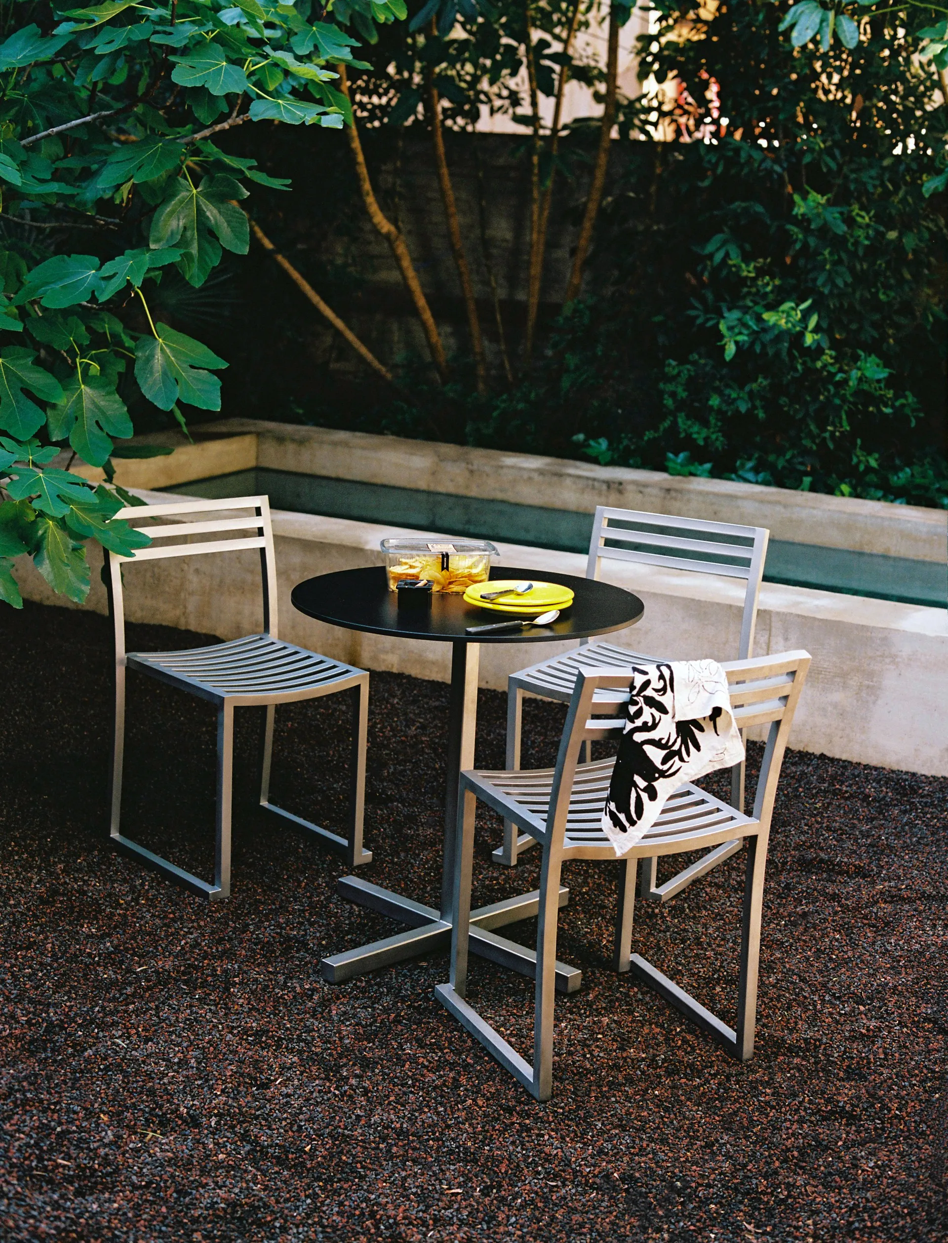 Chop Stuhl 2er-Pack, Stainless steel Hem