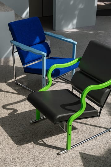Experiment 501 Loungesessel - Green-black - Hem