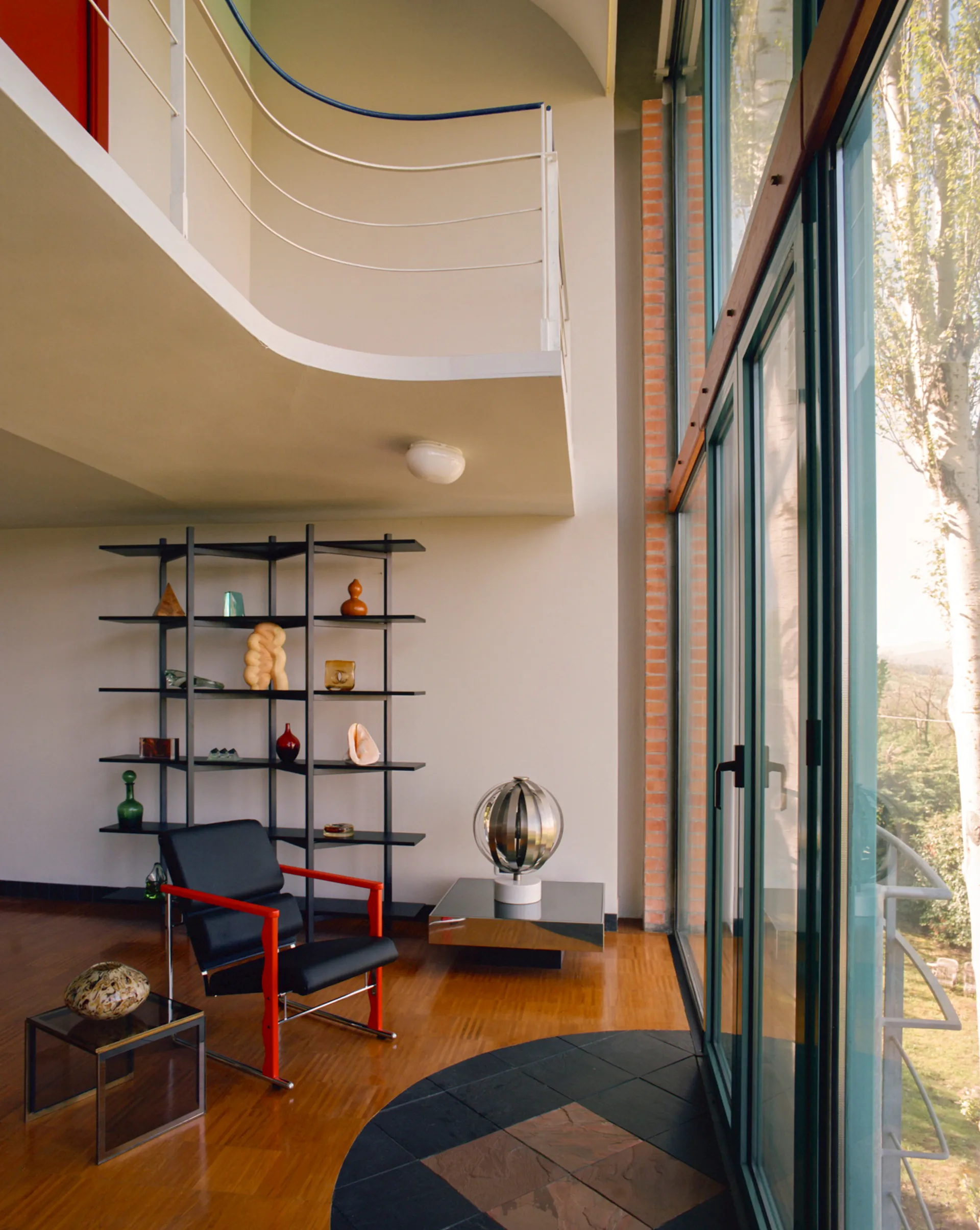 Experiment 501 Loungesessel, Green-black Hem