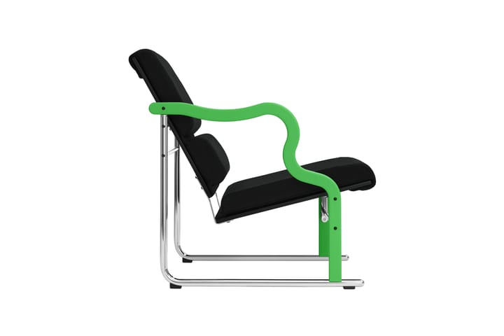Experiment 501 Loungesessel, Green-black Hem