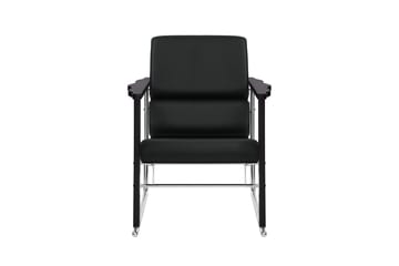 Experiment 502 Loungesessel - Black-black leather - Hem