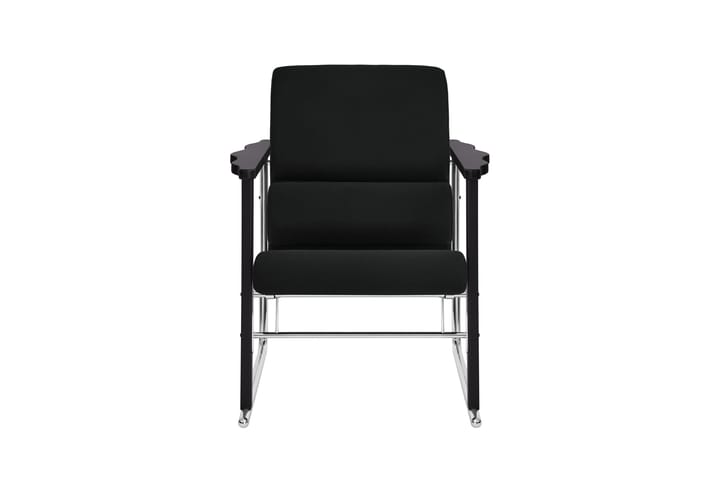 Experiment 502 Loungesessel, Black-black Hem