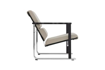 Experiment 502 Loungesessel - Black-light beige - Hem