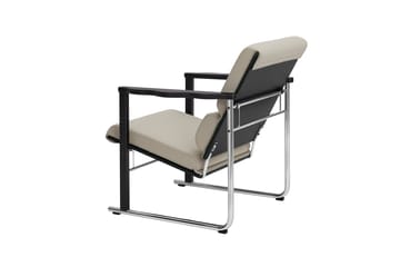 Experiment 502 Loungesessel - Black-light beige - Hem