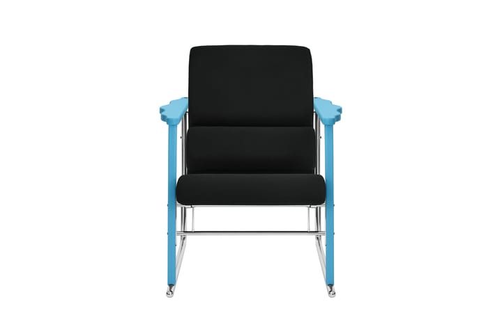 Experiment 502 Loungesessel, Blue-black Hem