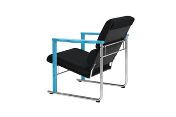 Experiment 502 Loungesessel - Blue-black - Hem