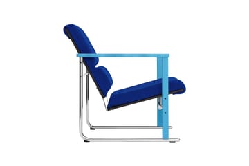 Experiment 502 Loungesessel - Blue-ultramarine - Hem