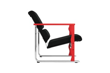 Experiment 503 Loungesessel - Red-black - Hem