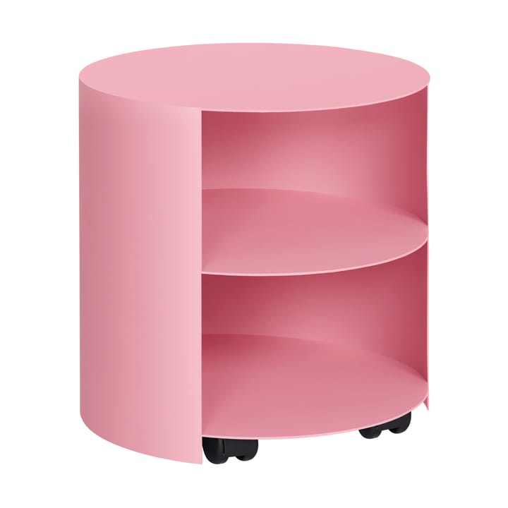 Hide Beistelltisch Ø38x41 cm - Light pink textured - Hem