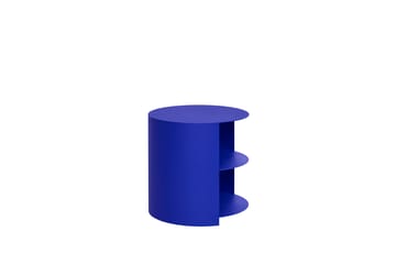 Hide Beistelltisch Ø38x41 cm - Ultramarine blue textured - Hem