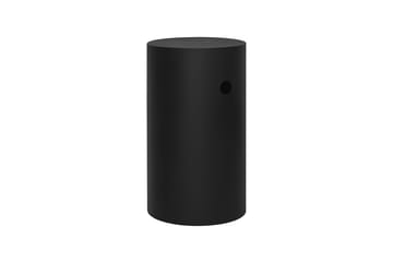Hide Sockel Ø38x68 cm - Jet black textured - Hem