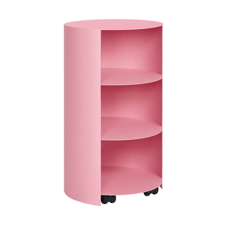Hide Sockel Ø38x68 cm - Light pink textured - Hem