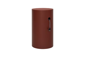 Hide Sockel Ø38x68 cm - Red brown textured - Hem
