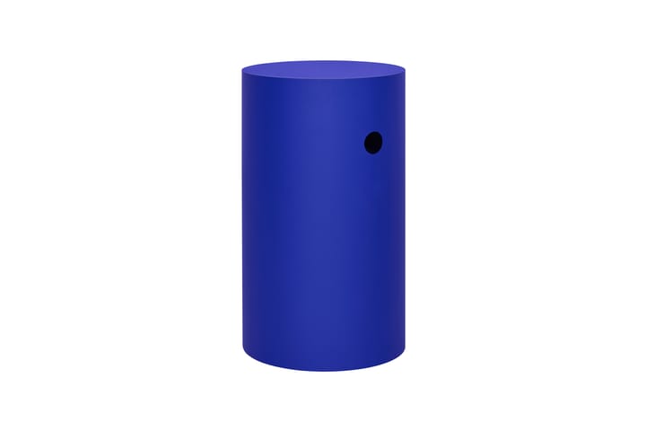 Hide Sockel Ø38x68 cm, Ultramarine blue textured Hem