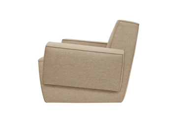 Hunk Loungesessel mit Armlehne - Beige - Hem