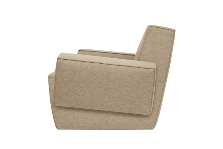 Hunk Loungesessel mit Armlehne, Beige Hem