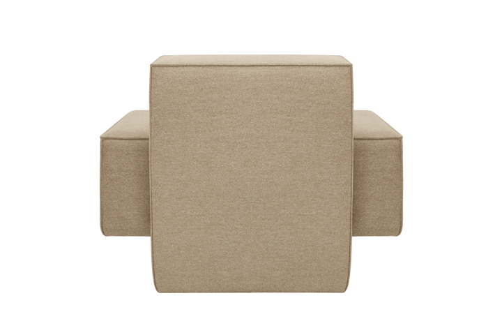 Hunk Loungesessel mit Armlehne, Beige Hem