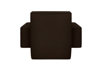 Hunk Loungesessel mit Armlehne - Chocolate - Hem