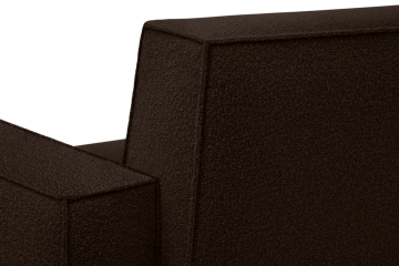 Hunk Loungesessel mit Armlehne - Chocolate - Hem