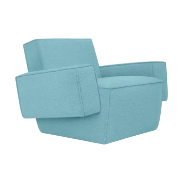 Hunk Loungesessel mit Armlehne - Icicle - Hem