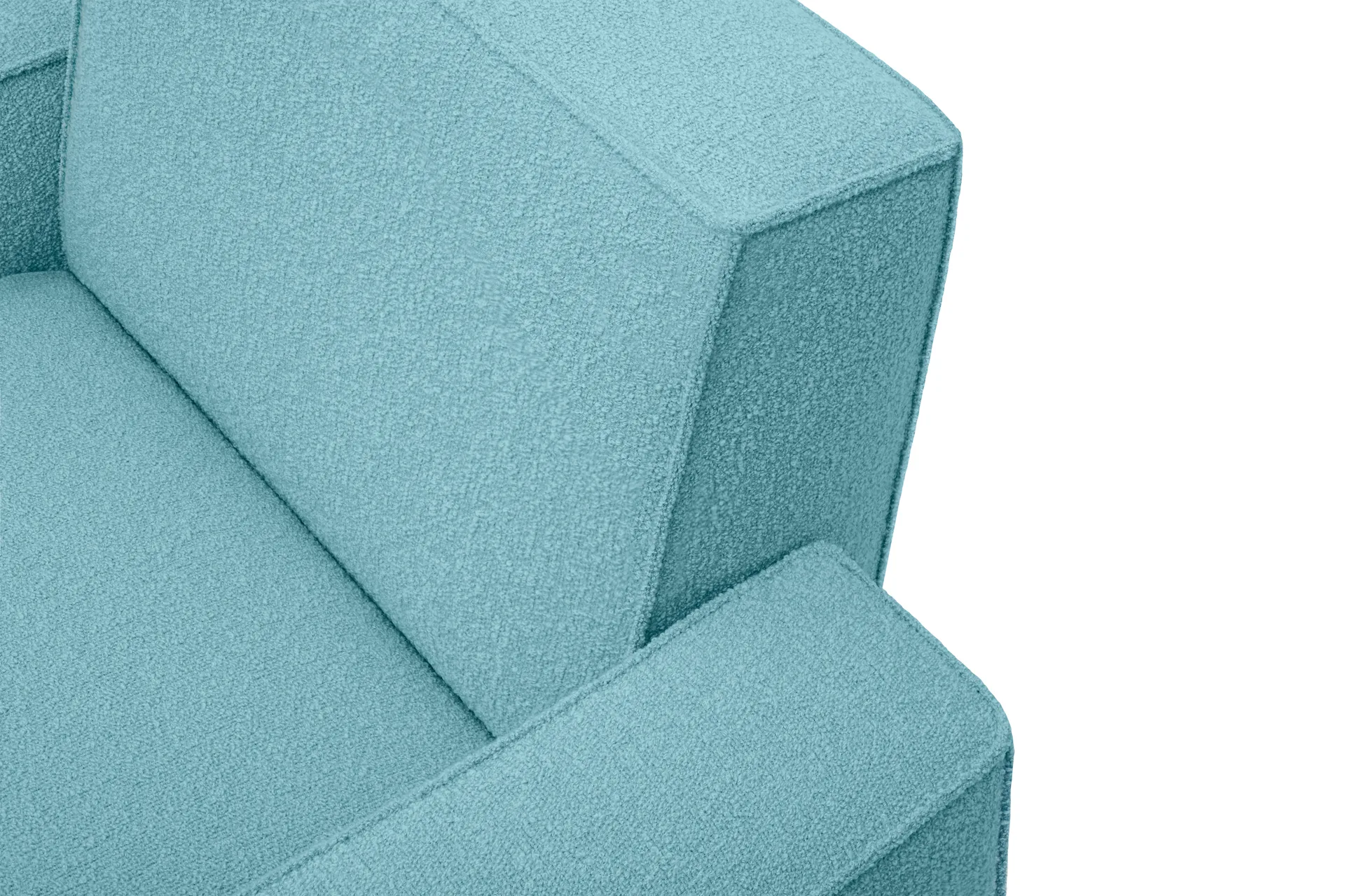 Hunk Loungesessel mit Armlehne, Icicle Hem