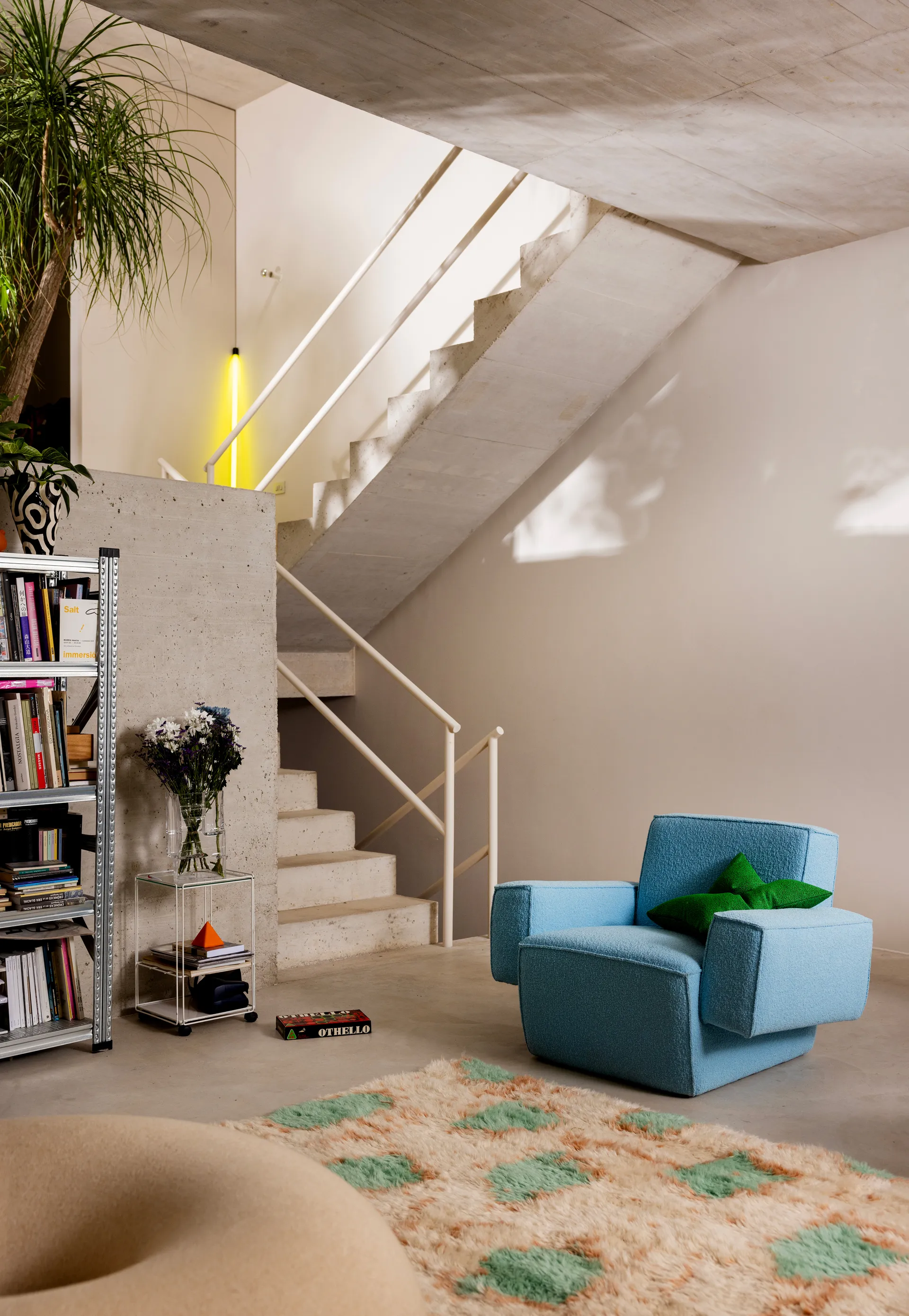 Hunk Loungesessel mit Armlehne, Icicle Hem