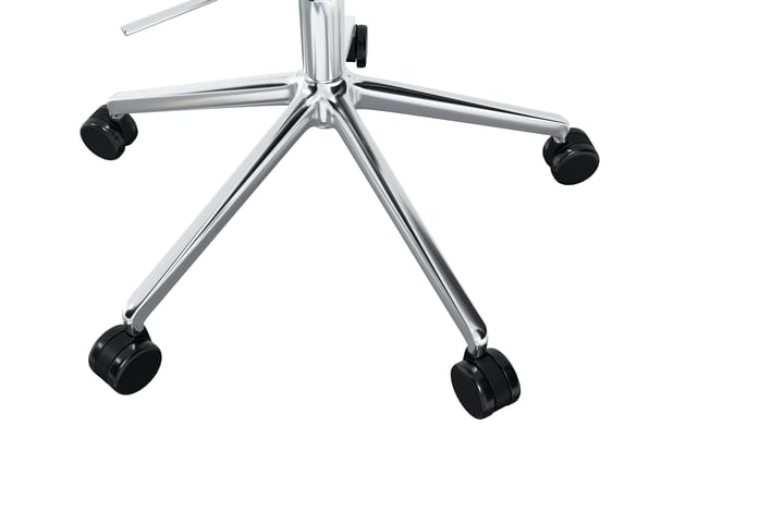 Kendo Swivel Bürostuhl mit 5 Rollen, Icicle-polished aluminium Hem