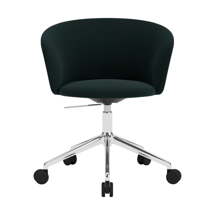 Kendo Swivel Bürostuhl mit 5 Rollen - Pine-polished aluminium - Hem