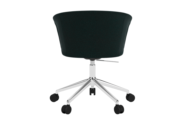 Kendo Swivel Bürostuhl mit 5 Rollen, Pine-polished aluminium Hem
