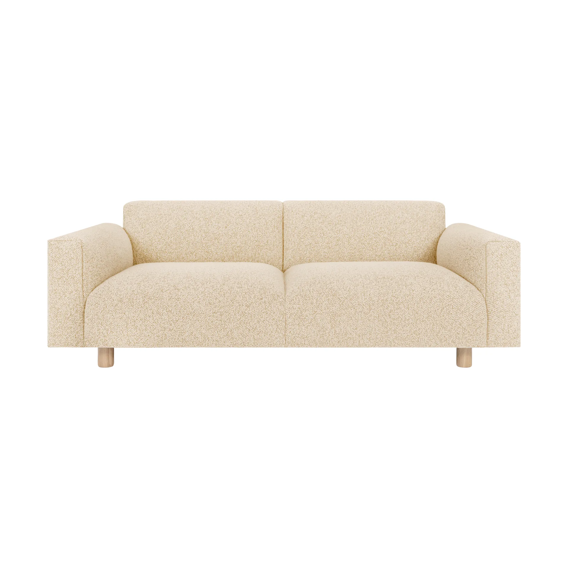 Koti 2-Sitzer Sofa 200 cm, Eggshell Hem