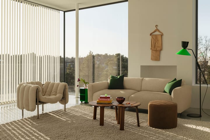 Koti 2-Sitzer Sofa 200 cm, Eggshell Hem