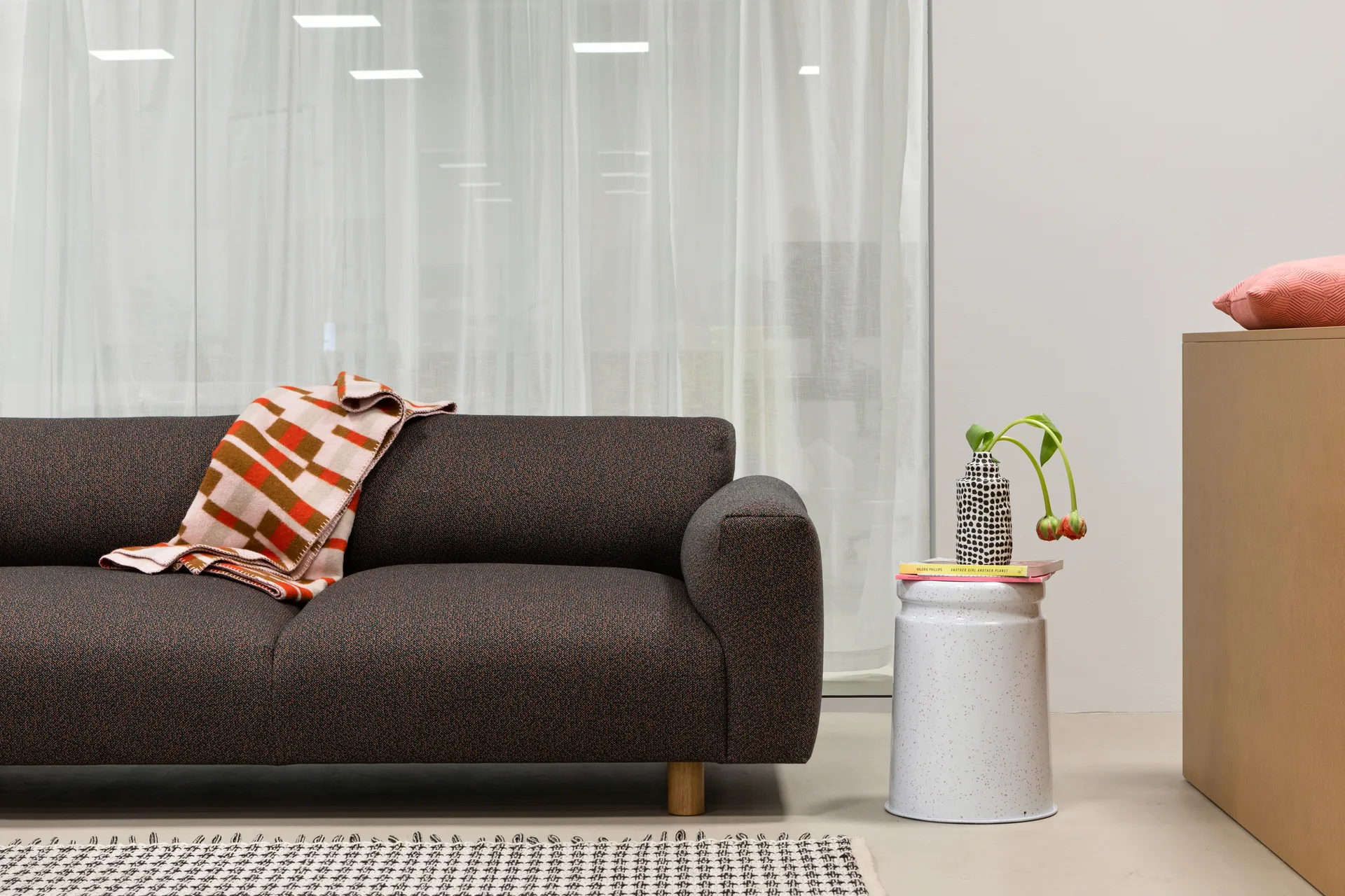 Koti 2-Sitzer Sofa 200 cm, Sawdust Hem