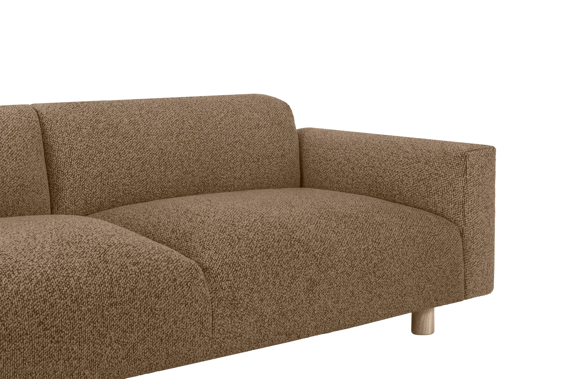 Koti 3-Sitzer Sofa 240 cm, Sawdust Hem