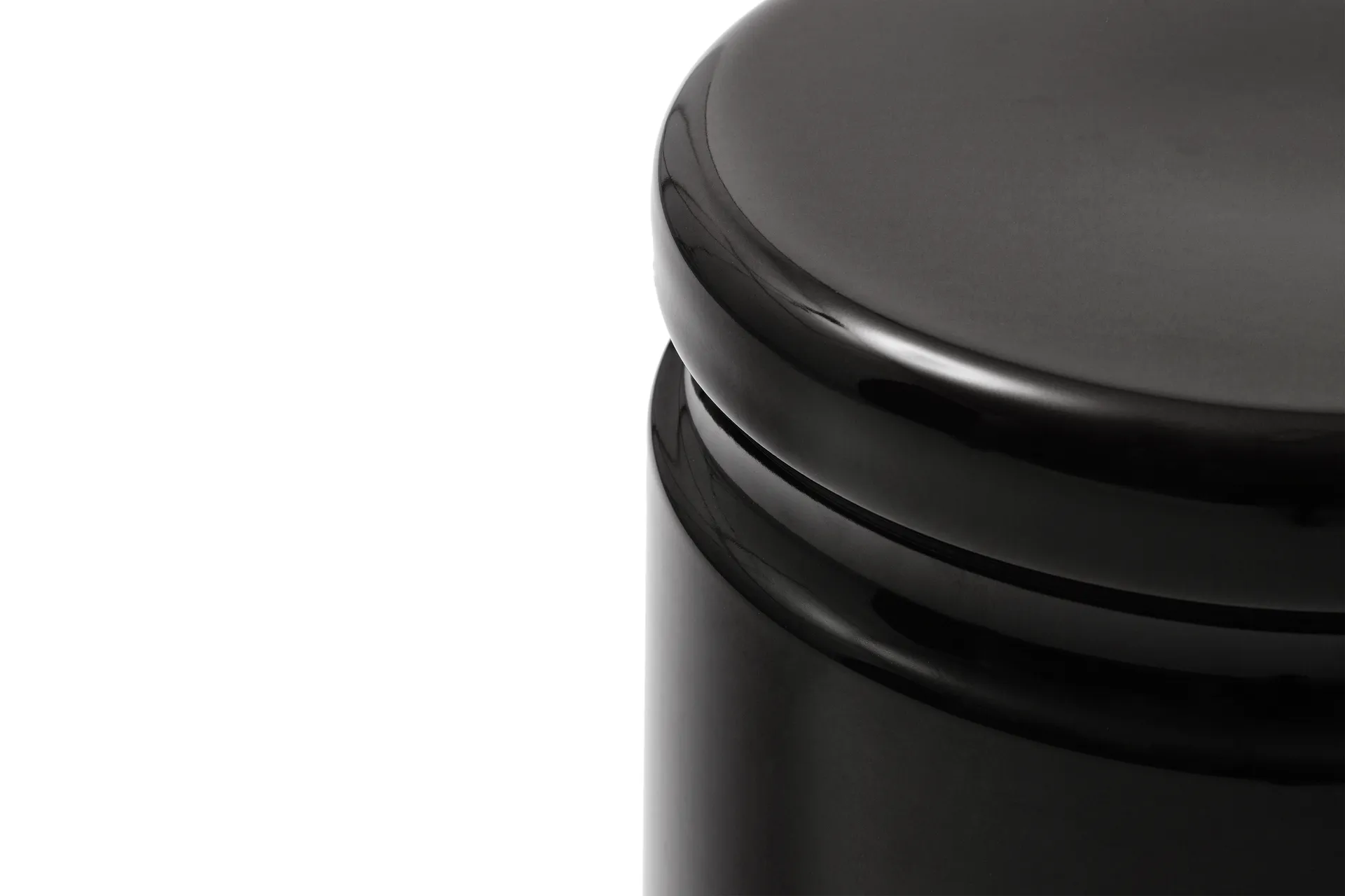 Last Hocker Ø32x44 cm, Black Hem