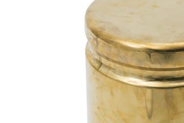 Last Hocker Ø32x44 cm - Brass - Hem