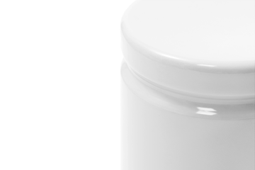 Last Hocker Ø32x44 cm - White - Hem
