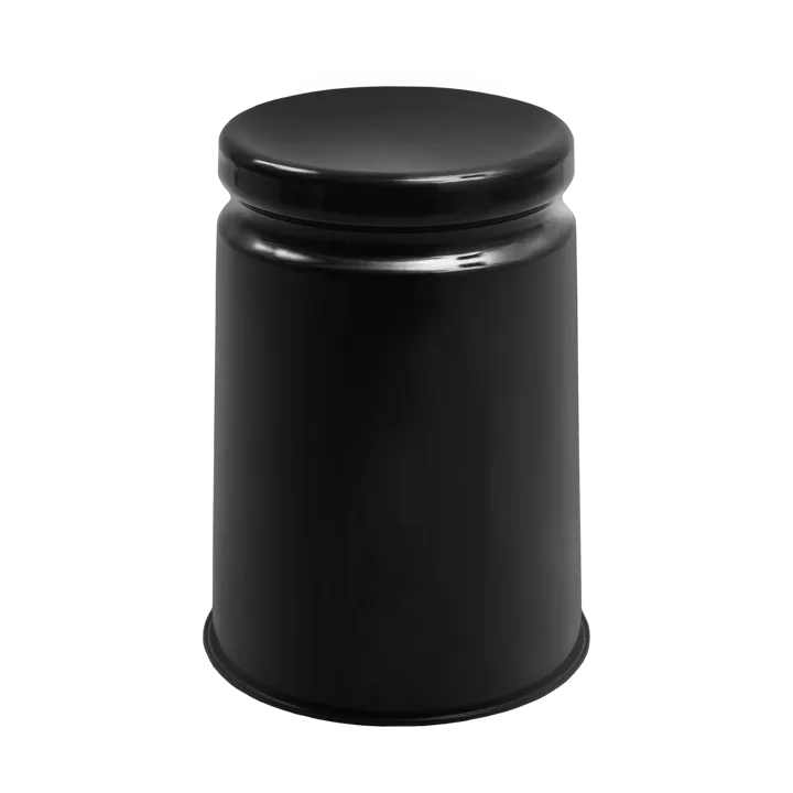 Last runder Hocker Ø32x44 cm - Black - Hem
