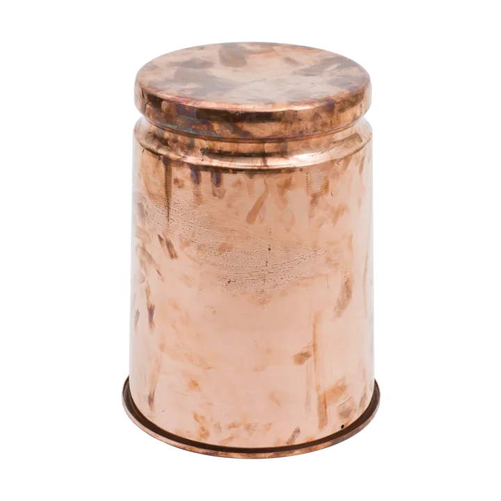 Last runder Hocker Ø32x44 cm - Copper - Hem