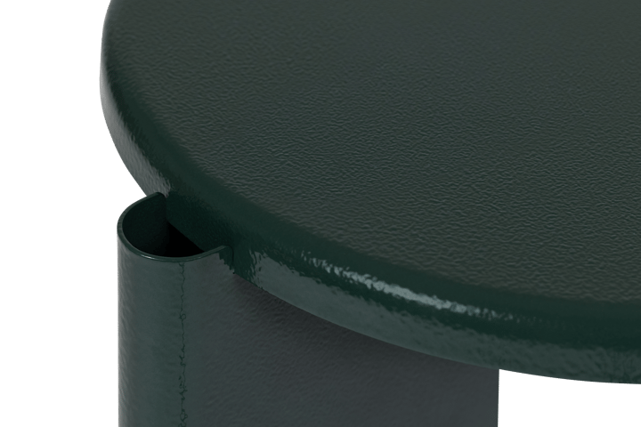 Lolly Beistelltisch 56 cm, Black green gloss Hem