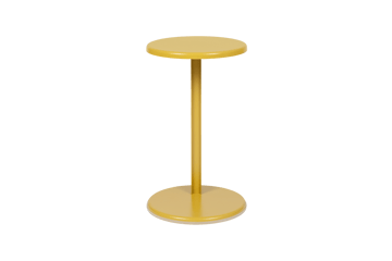 Lolly Beistelltisch 56 cm - Ochre yellow gloss - Hem