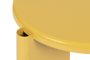 Lolly Beistelltisch 56 cm - Ochre yellow gloss - Hem