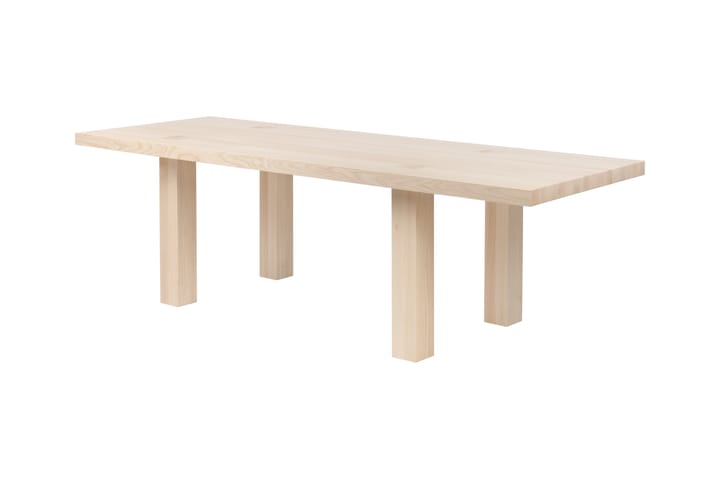 Max Esstisch mit Bänken 250 cm, Esche Hem