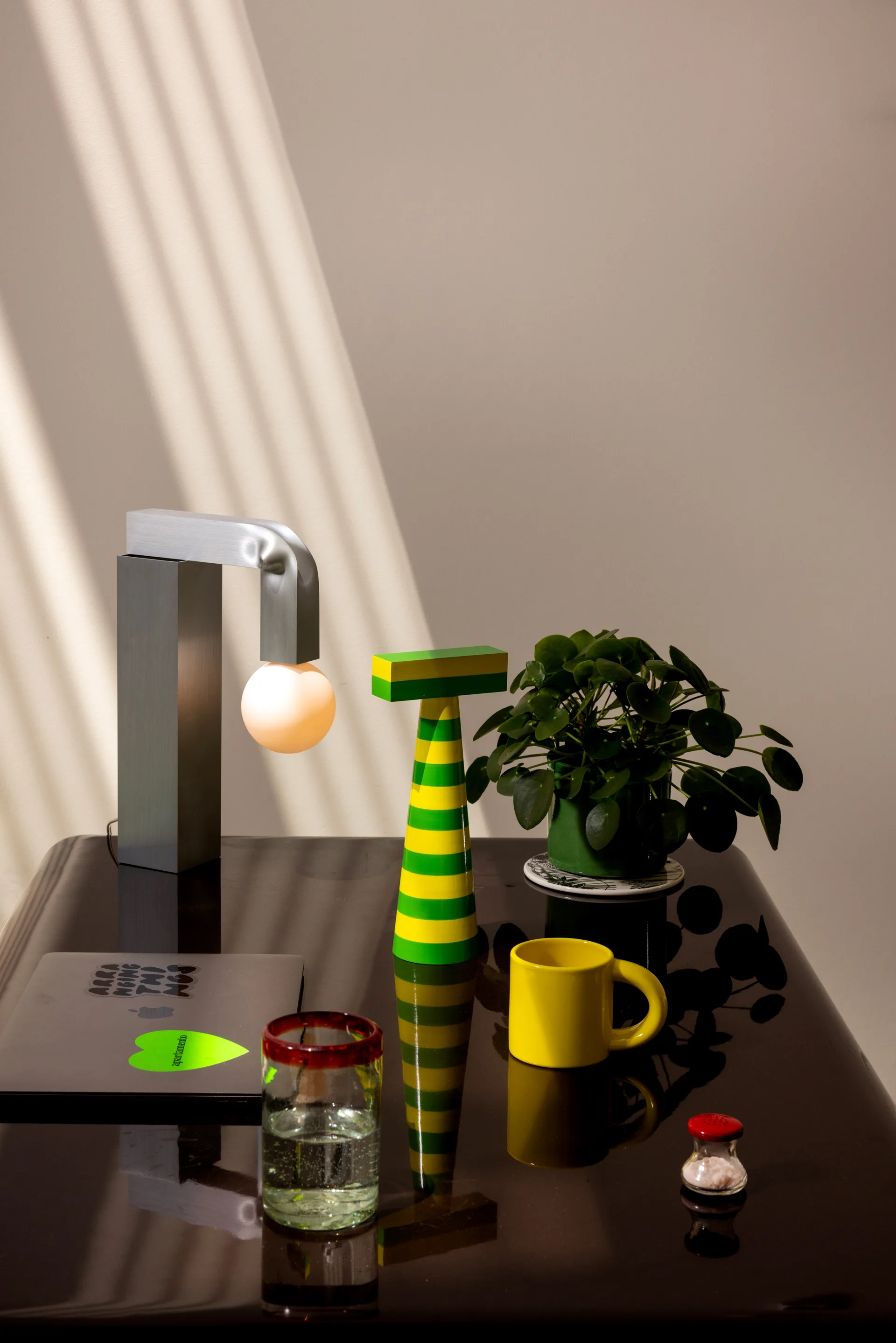 Molino Horizontal Salz- & Pfeffermühle 29 cm, Green-yellow Hem