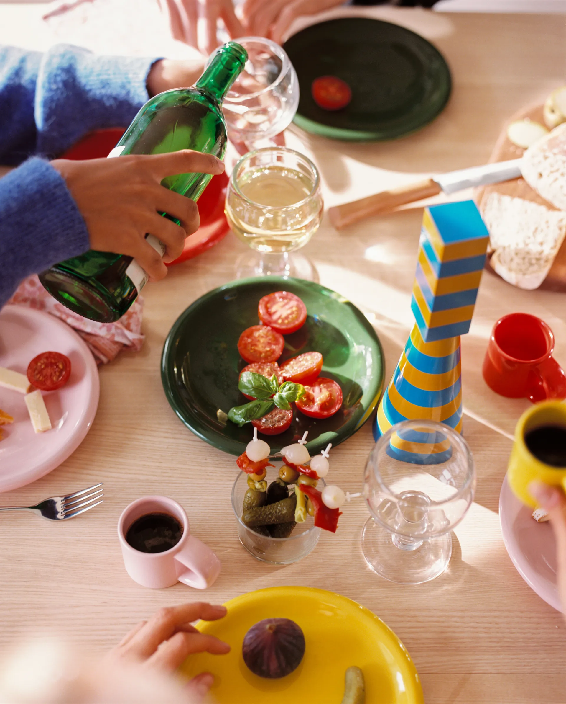 Molino Vertical Salz- & Pfeffermühle 29 cm, Honey-blue Hem