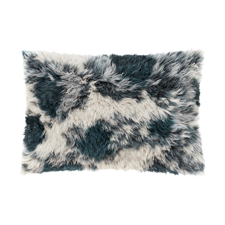 Monster Kissen Large 40x60 cm - Dark teal-off white - Hem