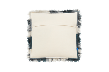 Monster Kissen Medium 50x50 cm - Dark teal-off white - Hem