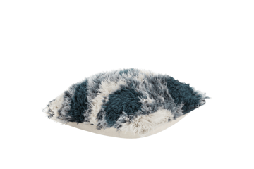 Monster Kissen Medium 50x50 cm - Dark teal-off white - Hem